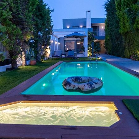 Luxury Villa Hestia Grey With Private Pool Rethimnon Buitenkant foto